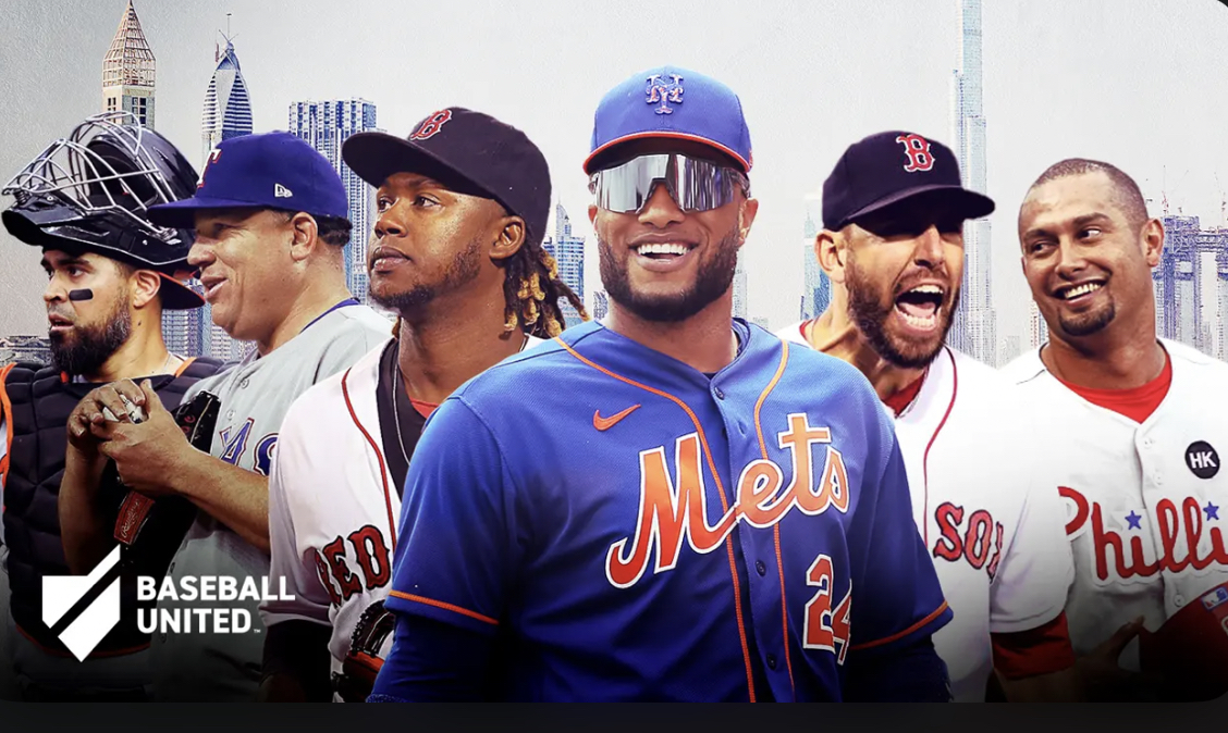 Robinson Cano and five other MLB legends are joining the Baseball United ownership group. (Supplied)