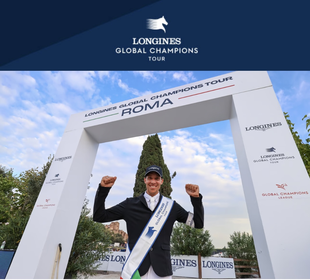 Henrik von Eckermann wins in Rome to push into Longines GCT title contention ahead of Riyadh Finals Grand Prix