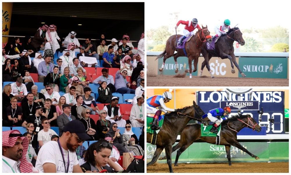 In February 2020, the Saudi Cup contest at King Abdulaziz Racetrack in Riyadh become the world’s most valuable race. (Jockey Club of Saudi Arabia / Erika Rasmussen / AN Photo / Huda Bashatah)