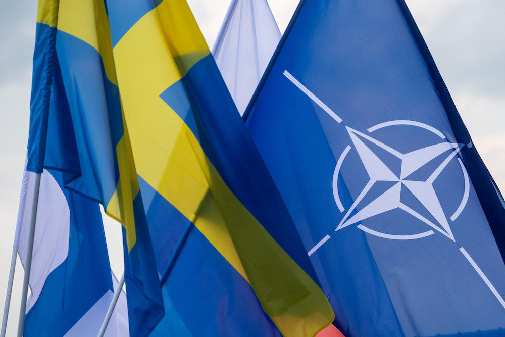 Turkiye and Hungary have not yet ratified Sweden’s bid to join NATO. (AFP)