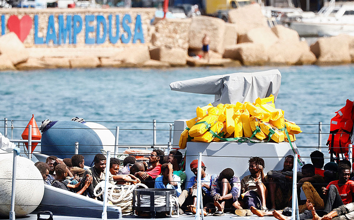 Pope Francis’ visit comes as a surge in the number of migrant arrivals in Italy revives a bitter debate over how European countries manage asylum seekers. (Reuters)