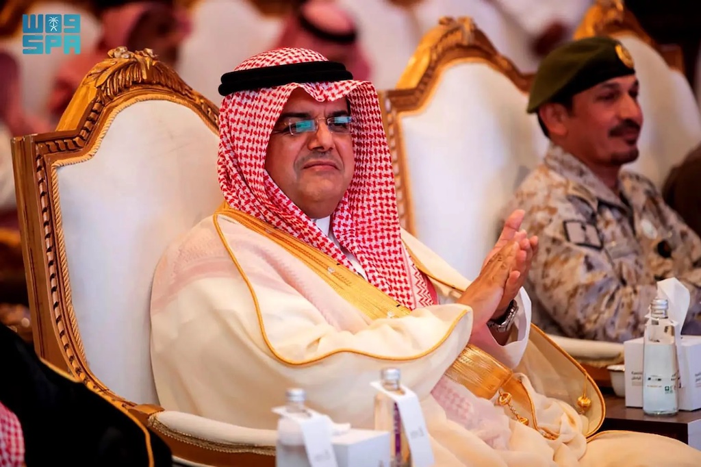 Saudi governor of Hafr al-Batin, Prince Mansour bin Muhammad bin Saad. (SPA)