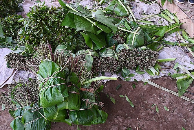 Individuals chew qat leaves for its stimulant effects, which are less intense than those caused by abusing cocaine or methamphetamine. (AFP filephoto for illustrative purposes)