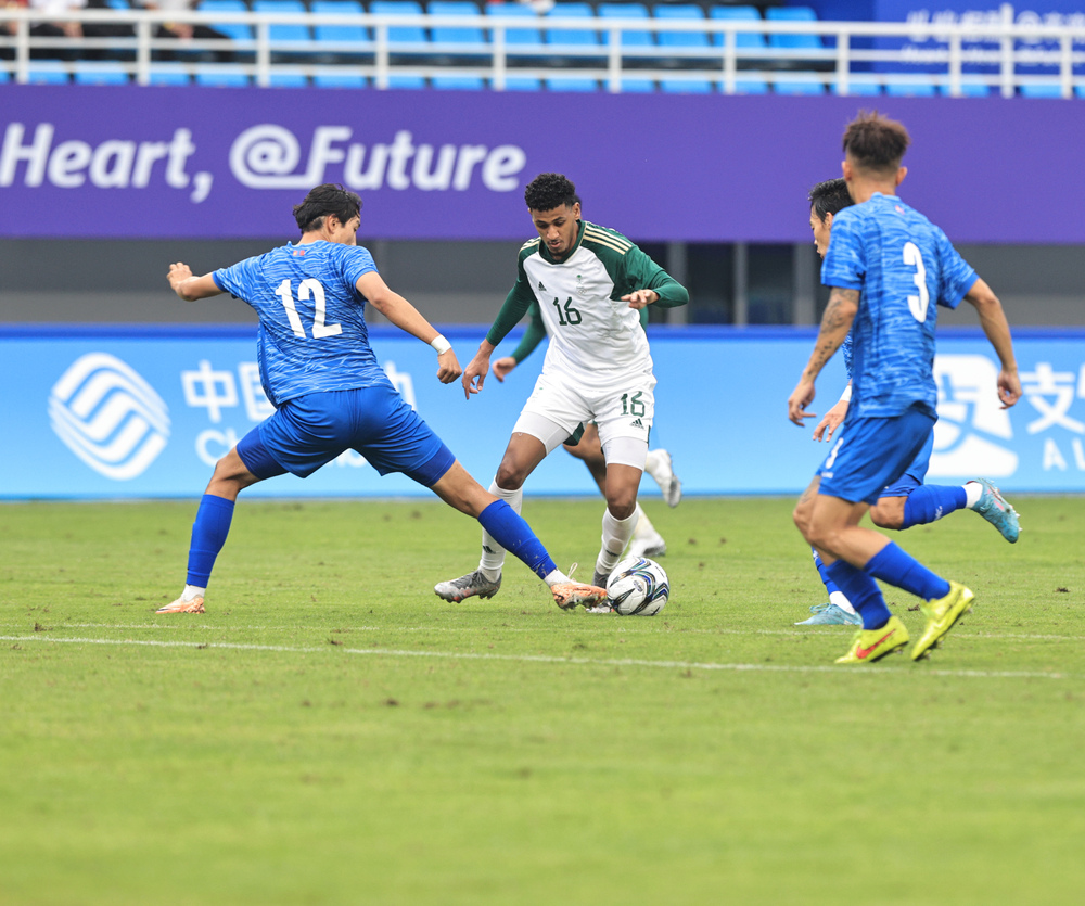 Saudi U-23 football team defeats Mongolia to top group at 2023 Asian Games