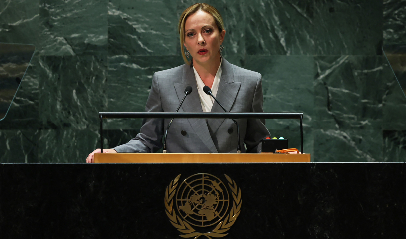 Italian PM urges UN to wage ‘war without mercy’ on migrant trafficking