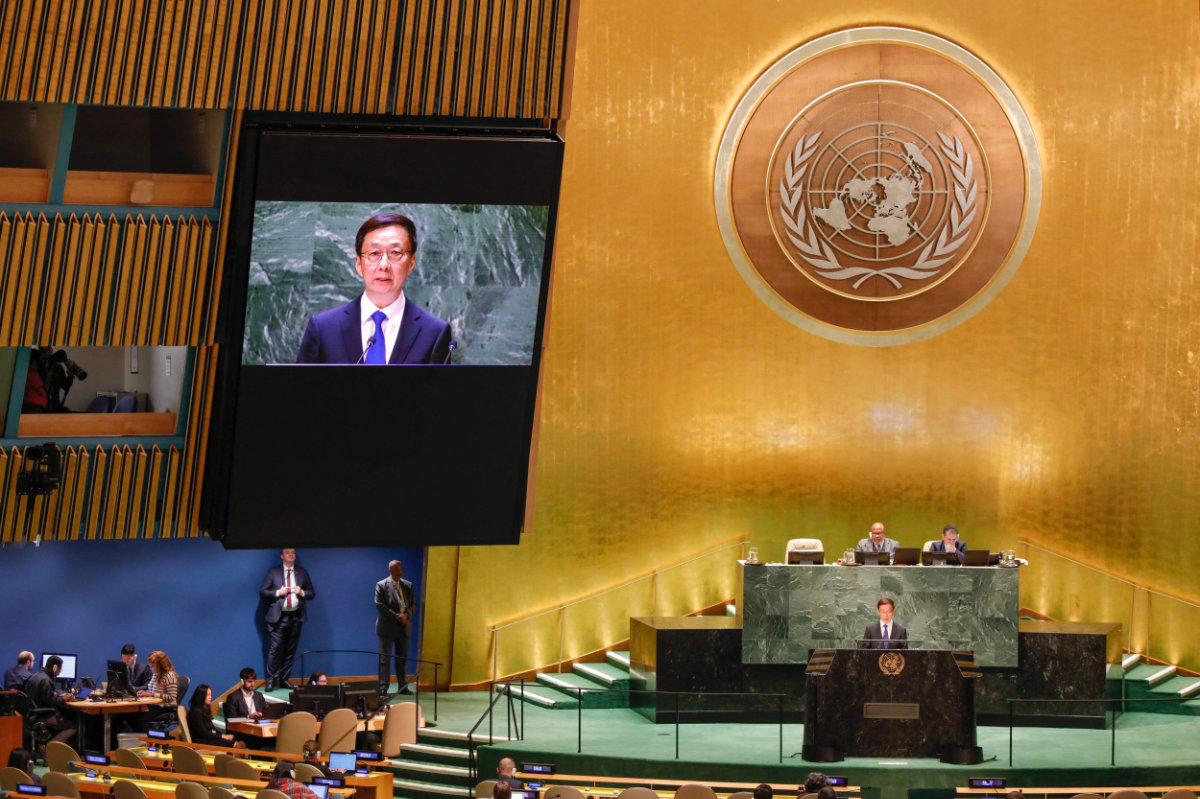 China, at UN, presents itself as a member of the Global South as alternative to a Western model
