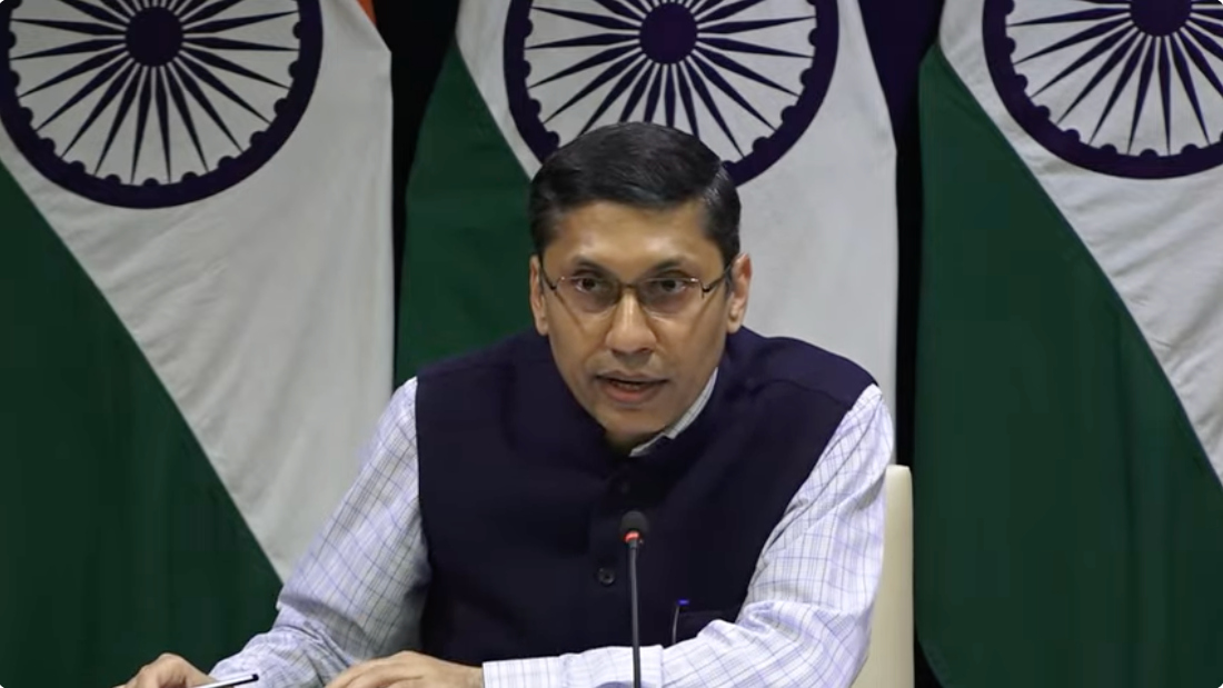 Arindam Bagchi, spokesperson of the Indian Ministry of External Affairs, blamed the move on “security threats” faced by India’s high commissioner in Ottawa. (Ministry of External Affairs)