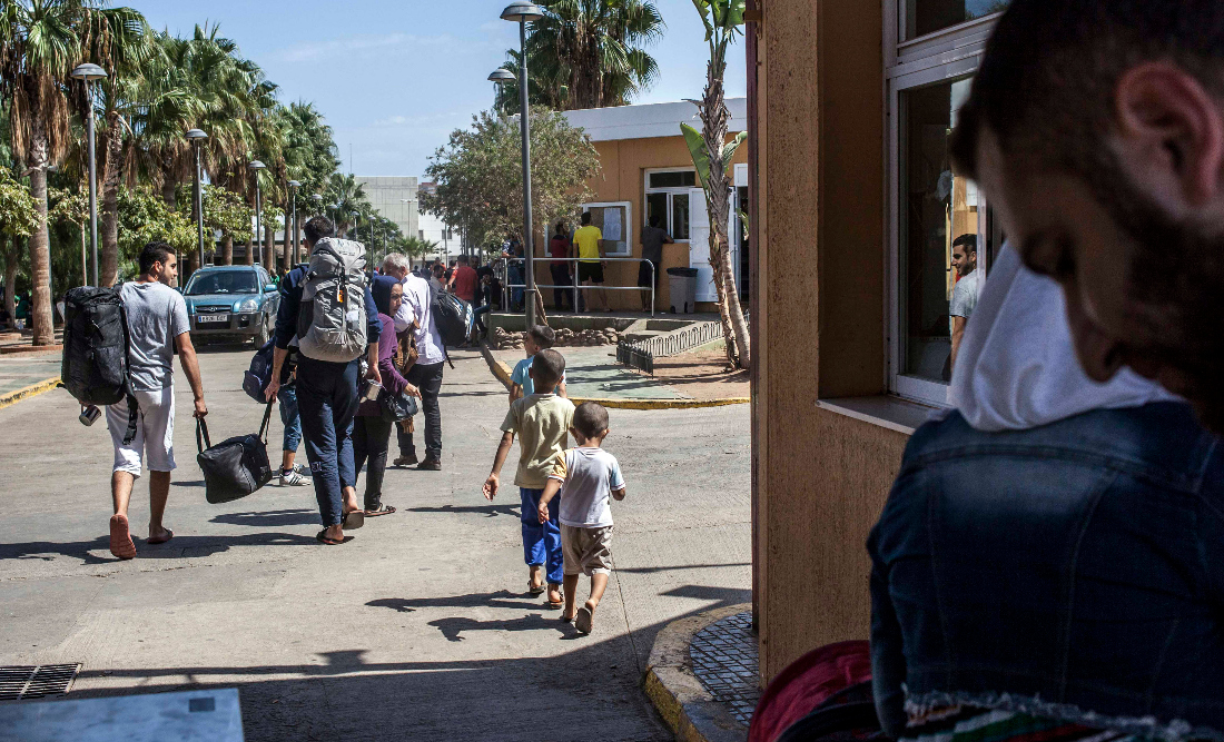 Ethnically divided Cyprus says migrants now comprise 6 percent of its population. (File/AFP)
