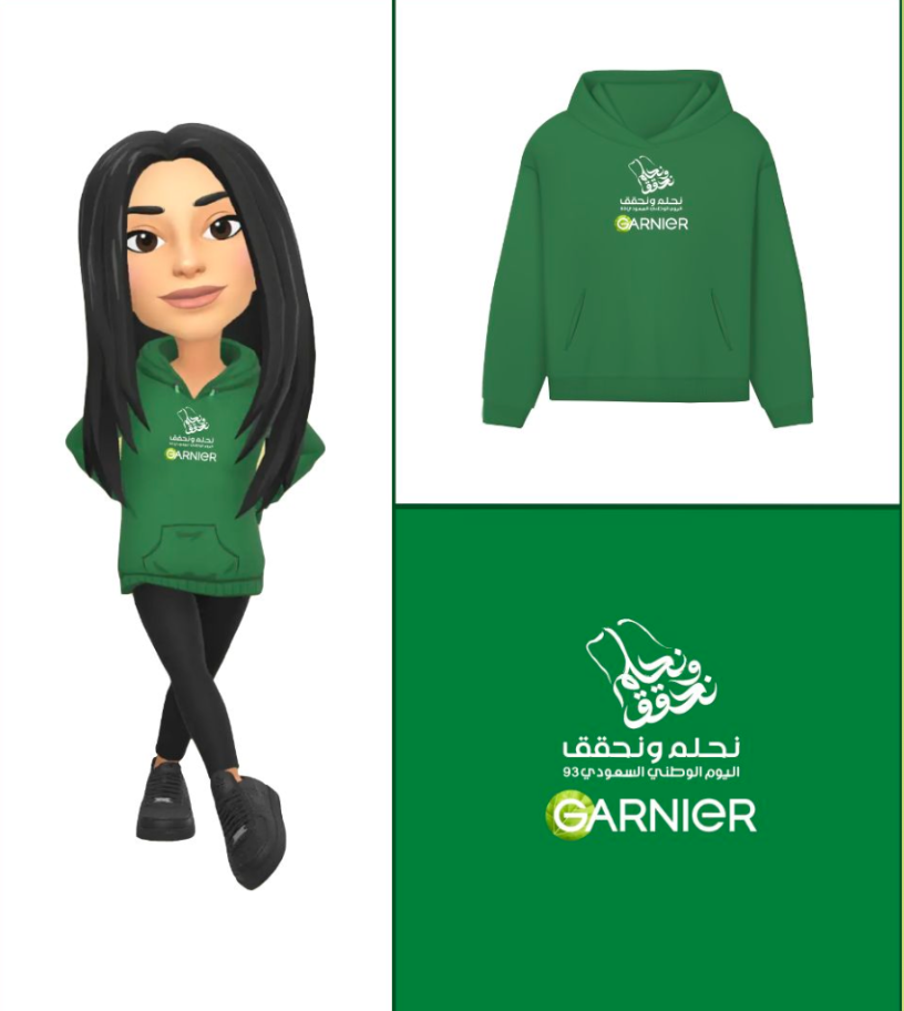 Cosmetics brand Garnier partners with Snapchat to celebrate Saudi National Day