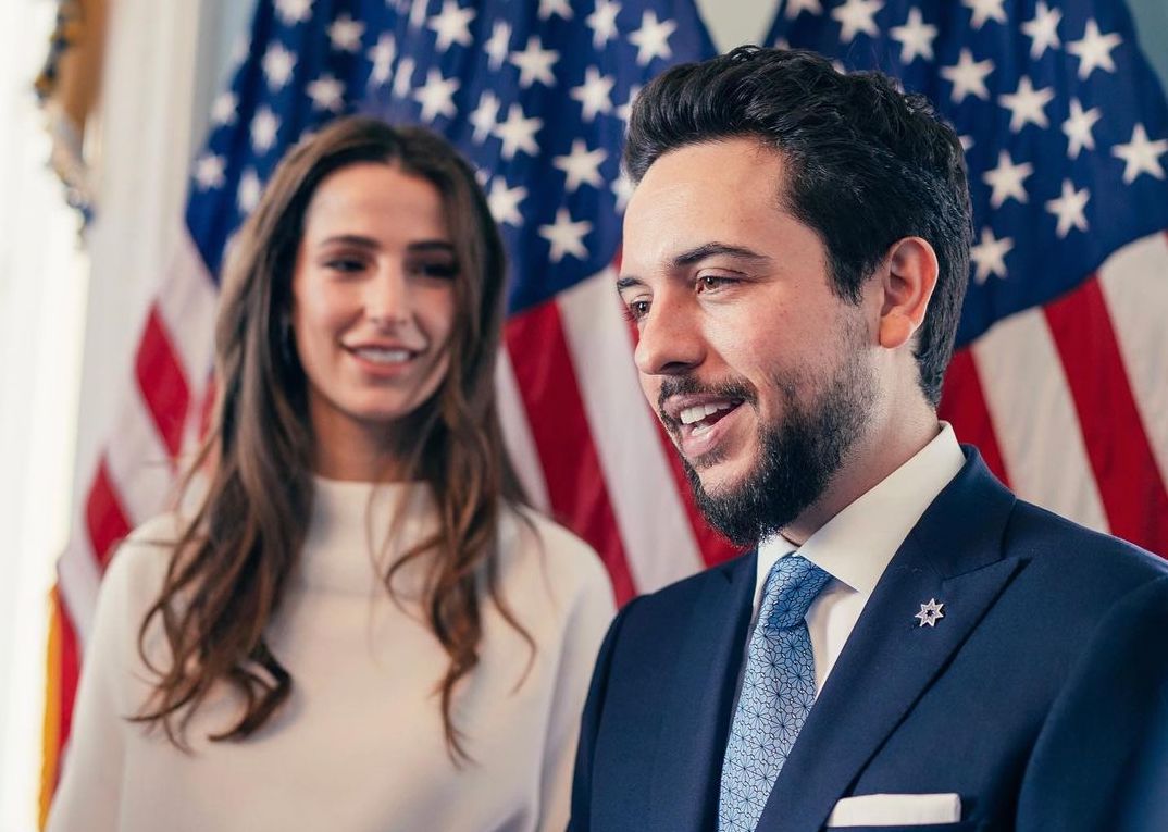 Princess Rajwa attends congress meetings with Jordan’s Crown Prince