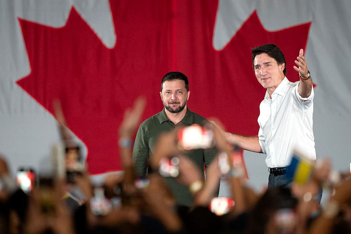 Trudeau pledges Canada’s support for Ukraine and punishment for Russia