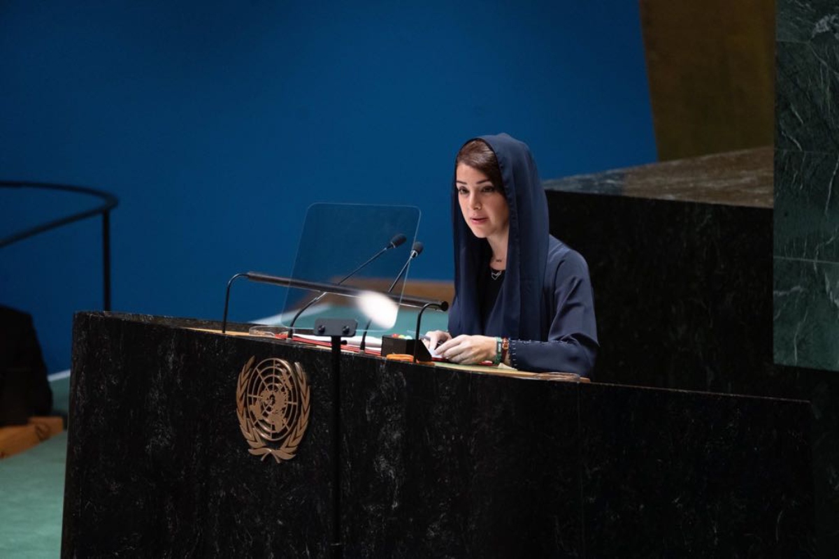 Addressing the 78th session of the UN General Assembly, the Emirates’ minister of state for international cooperation said that institutions such as the UN were crucial for repairing relations, reducing global tensions and establishing peaceful solutions for many issues. (WAM)
