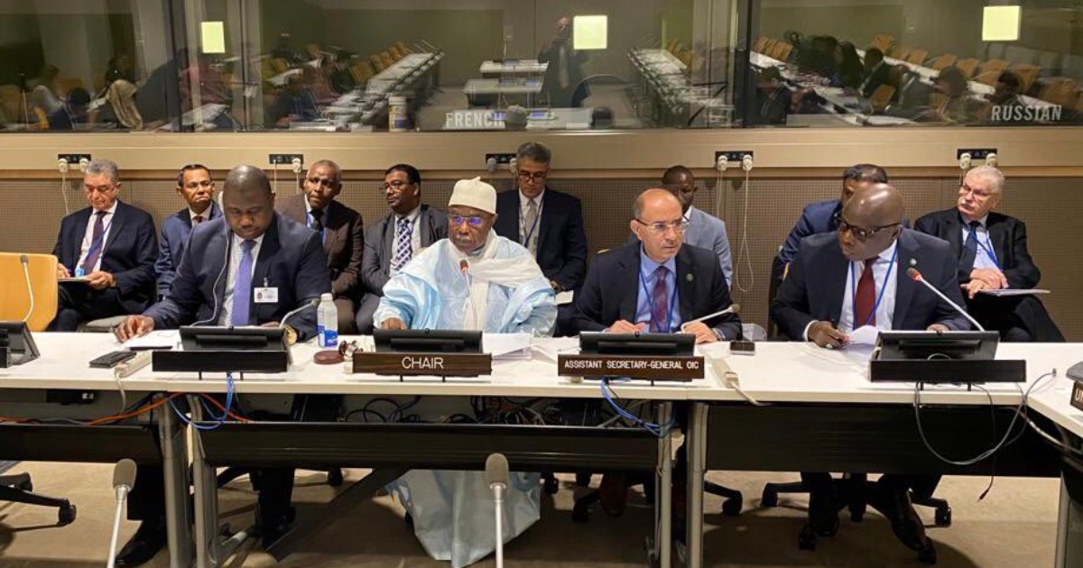 The OIC Contact Group on Rohingya Muslims, chaired by OIC Secretary-General Hissein Brahim Taha, met in New York during the UN General Assembly session. (Supplied)