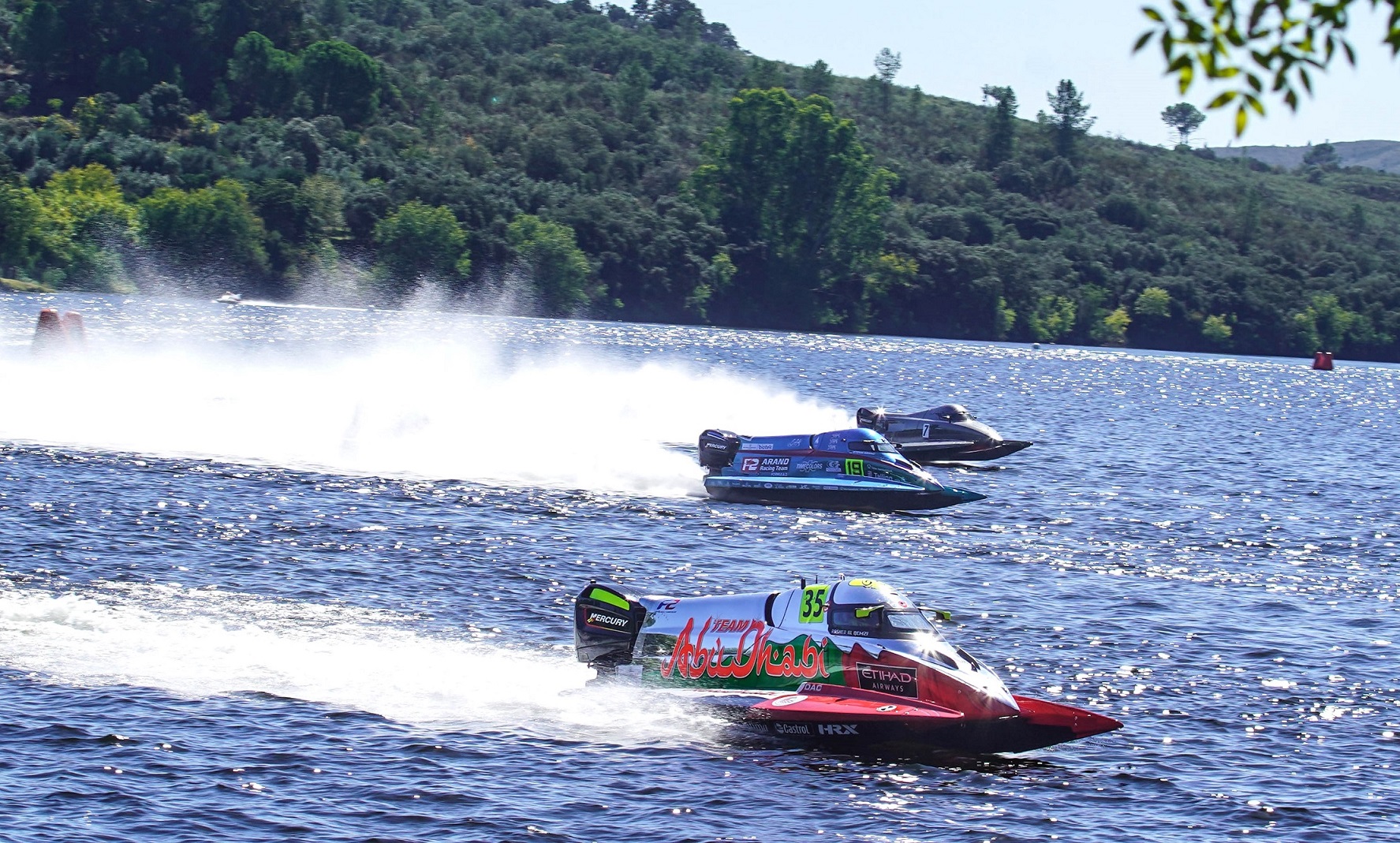 World champion Rashed Al-Qemzi won the Grand Prix of Portugal to seal a dominant 2023 season (Team Abu Dhabi)