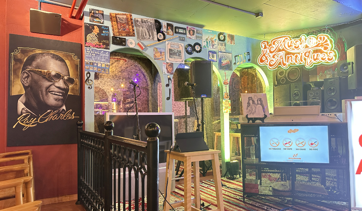 Music and Antiques is home to 4,000 vinyl records, including an original 1931 classic by Ludwig van Beethoven, and a 100-year-old piano. (AN photos by Nada Hameed)