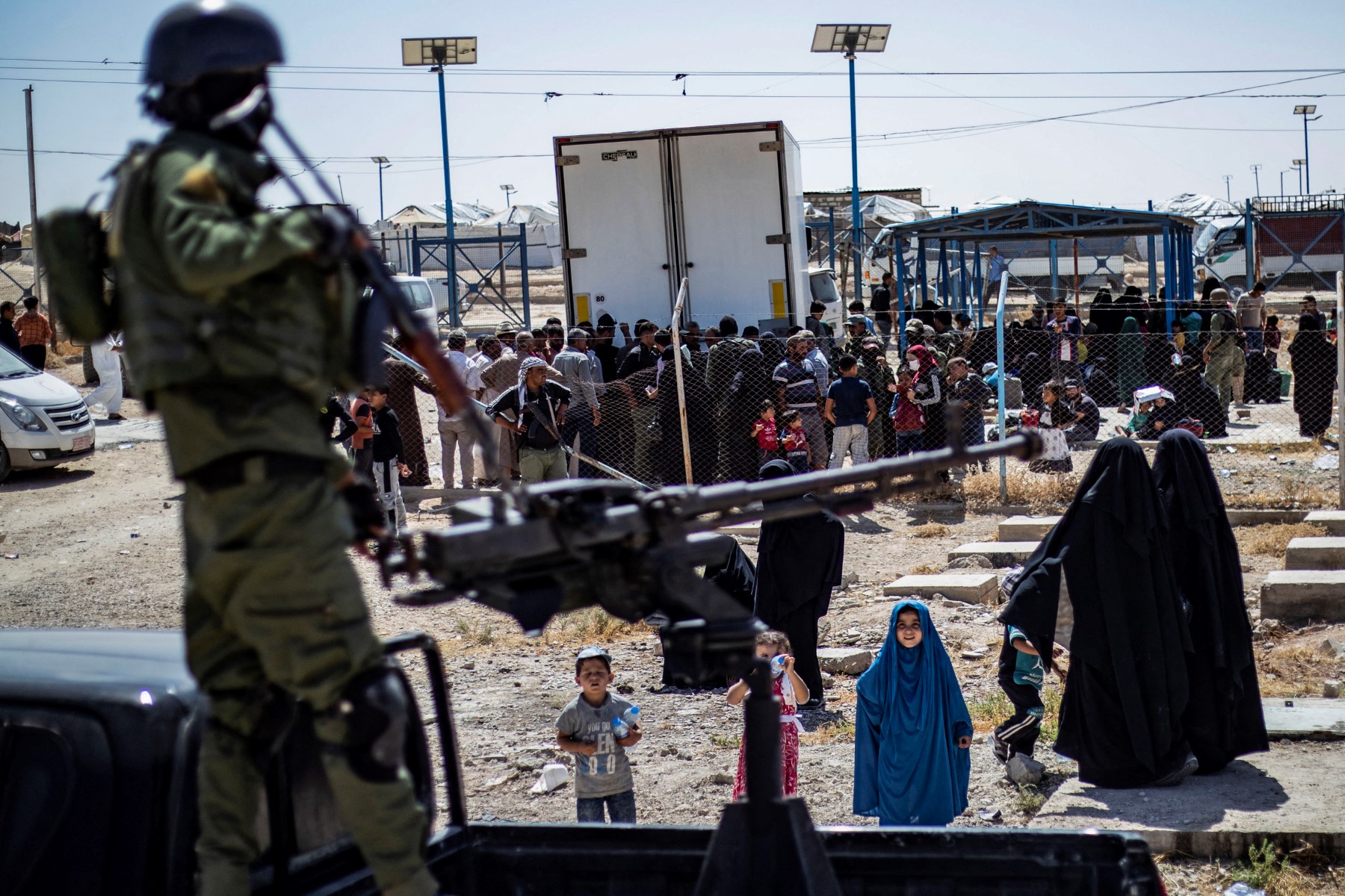 The Australian women and children have lived in the Al-Hol and Al-Roj detention camps in Kurdish-controlled northeastern Syria since the 2019 collapse of Daesh (AFP)