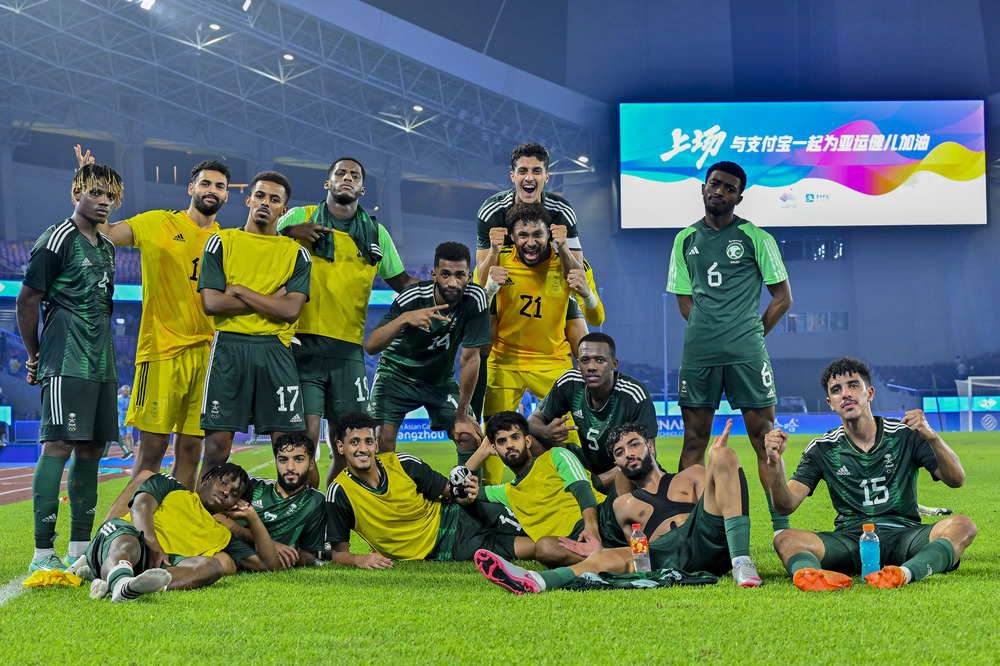 Saudi U-23 football team reach quarterfinals at Asian Games