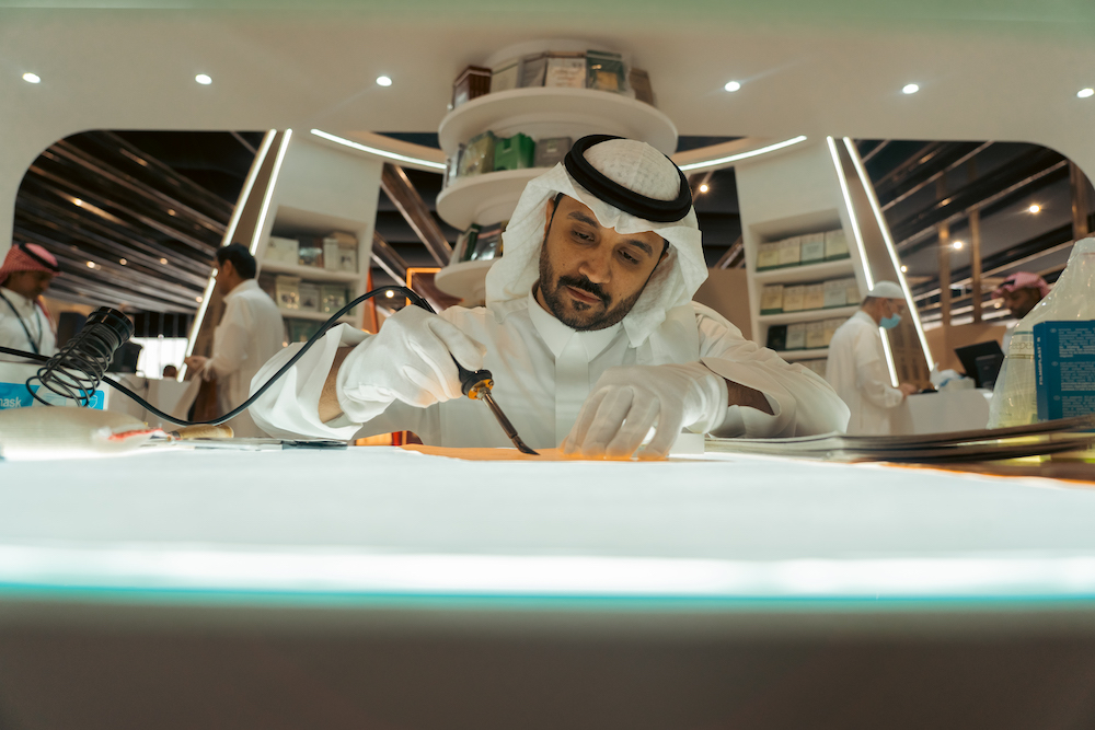 Saudi Arabia’s libraries showcase book restoration at Riyadh fair