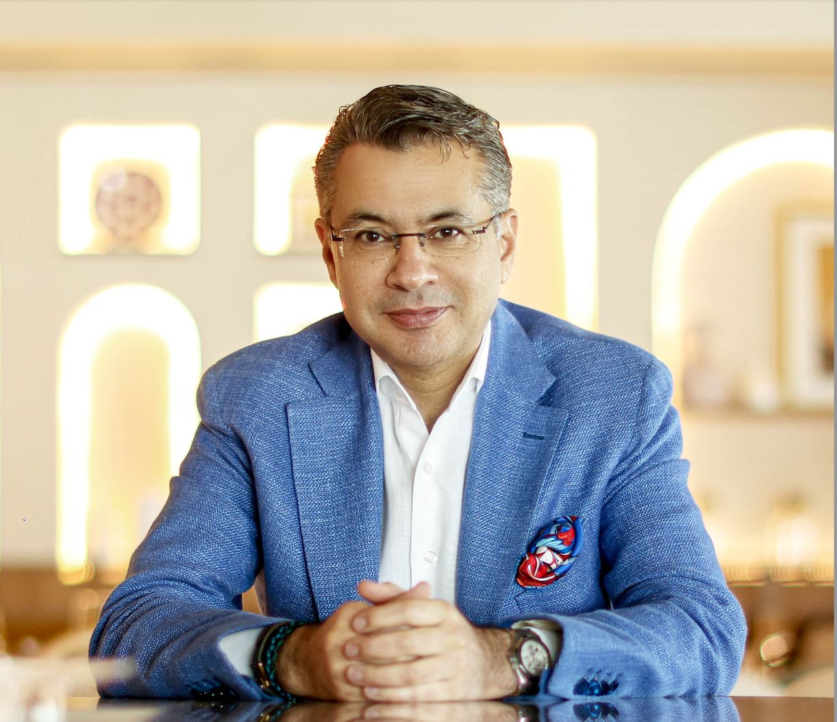 Sandeep Walia, chief operations officer of Marriot International Middle East, speaking to Arab News.