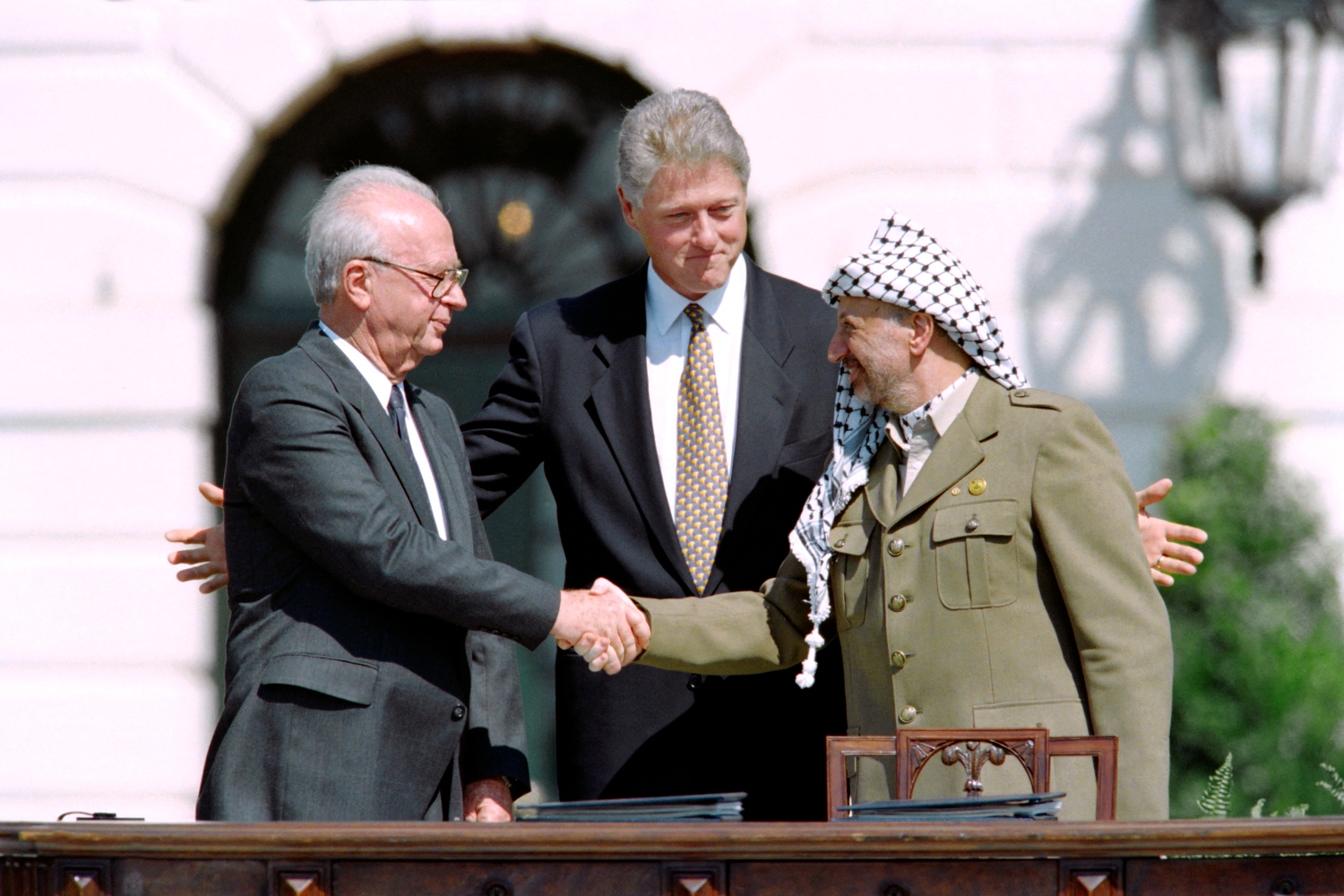 Thirty years on from the signing of the Oslo Accords, the negative effects of the agreement are most obvious in Jerusalem (AFP)