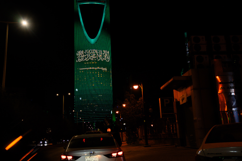 Saudis across the Kingdom have been taking to flag-decked streets in their thousands on Saturday to celebrate the Kingdom’s 93rd National Day. (AN Photo/Huda Bashatah)