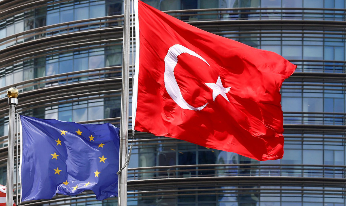 Turkiye’s conformity with the EU’s acquis communautaire has gone down to 7 percent. (Reuters)