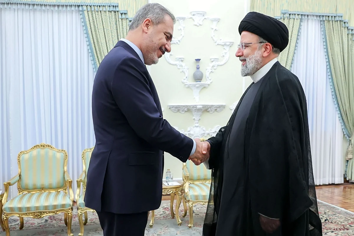 Iranian President Ebrahim Raisi has stressed the need to stand against the presence of “foreign parties” in the Caucasus (AFP)
