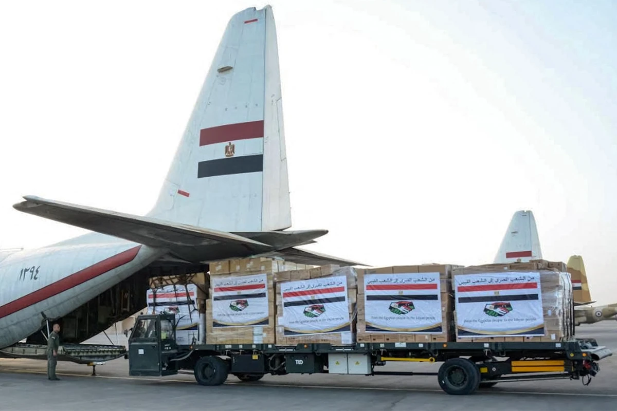The entry of Egyptian equipment deep into Libyan territory was met with joy and appreciation by the local populace (File/AFP)