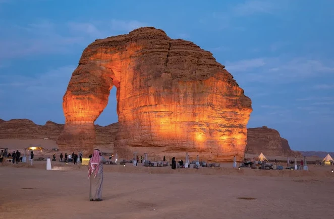 The Saudi Ministry of Tourism recently announced that the Kingdom made a significant profit in the balance of payments on travel in the first quarter of 2023. (File)