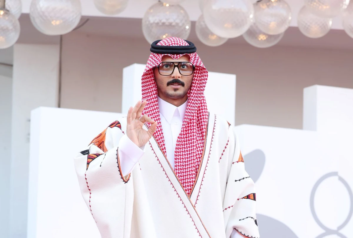 Saudi actor Mohamed El-Shehri wears Qormuz at Venice ‘Poor Things’ premiere