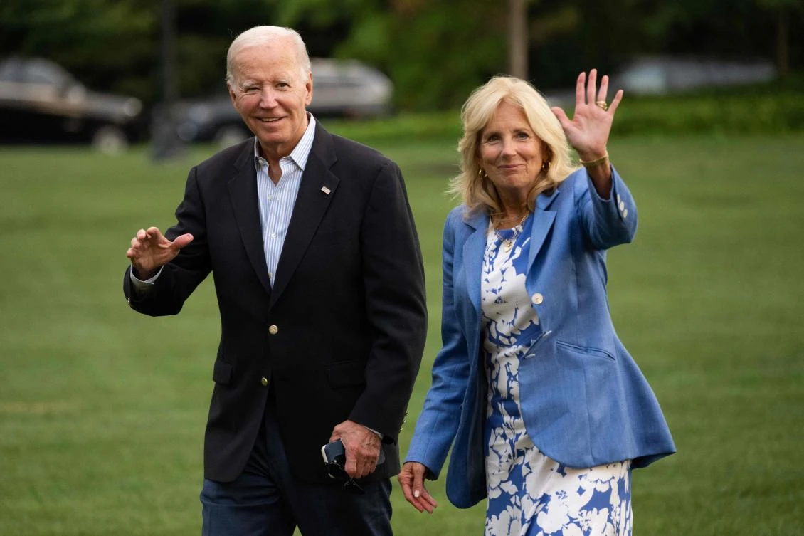 Jill Biden positive for COVID, President Biden tests negative