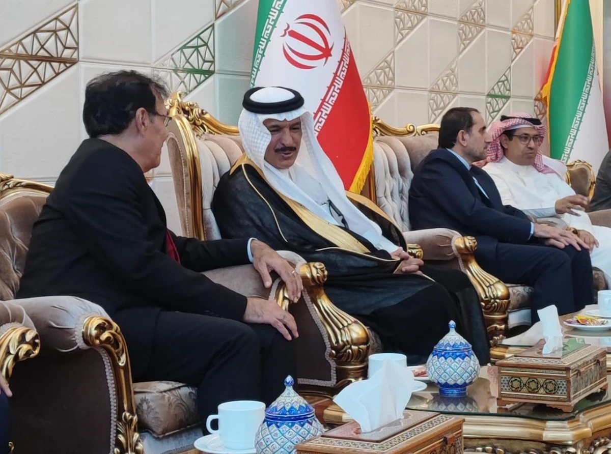 Saudi Arabia’s new ambassador to Iran Abdullah bin Saud Al-Anazi arrived in Tehran on Tuesday. (SPA)