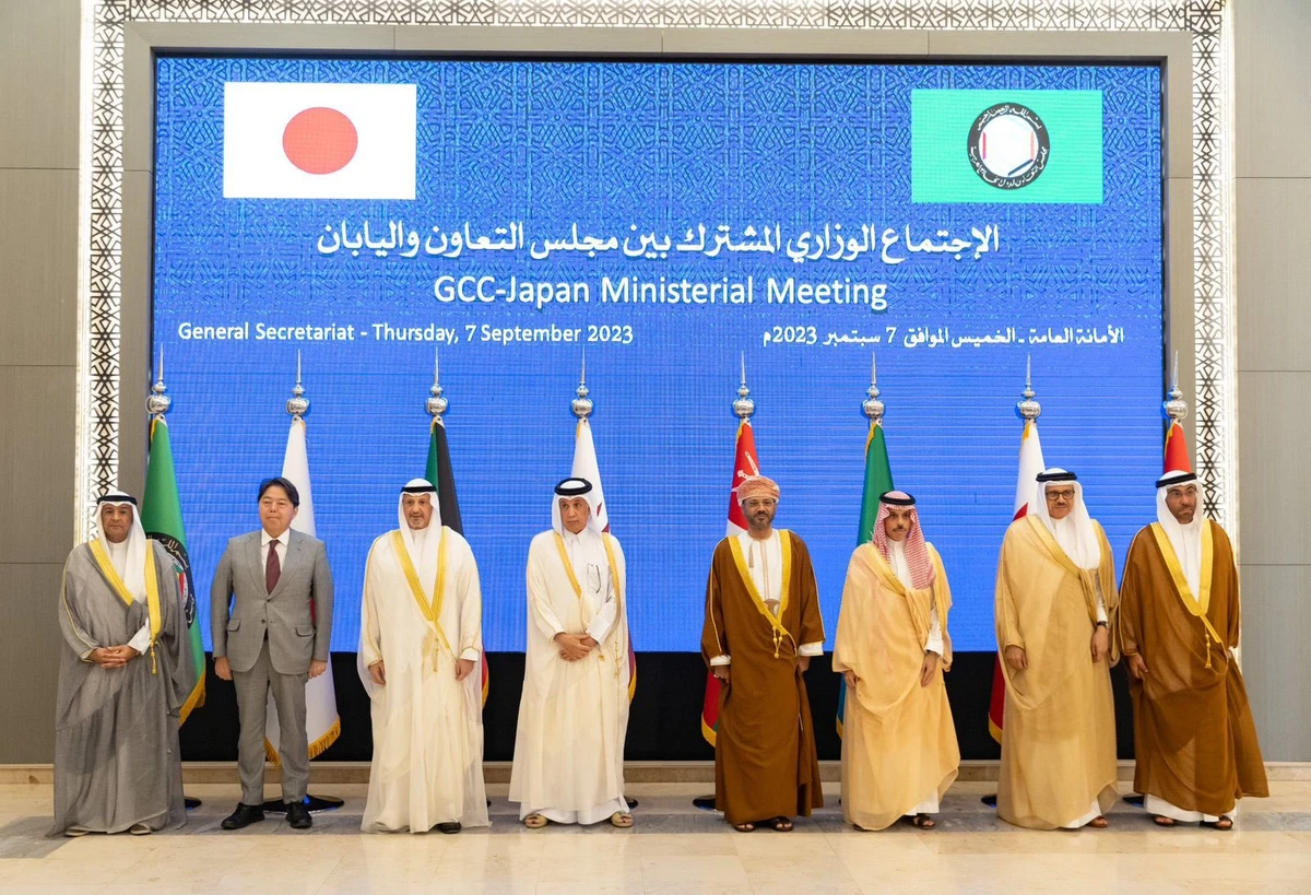 GCC ministers said they hope Japan would assist their effort to ensure stability in the region. (Twitter: @badralbusaidi)