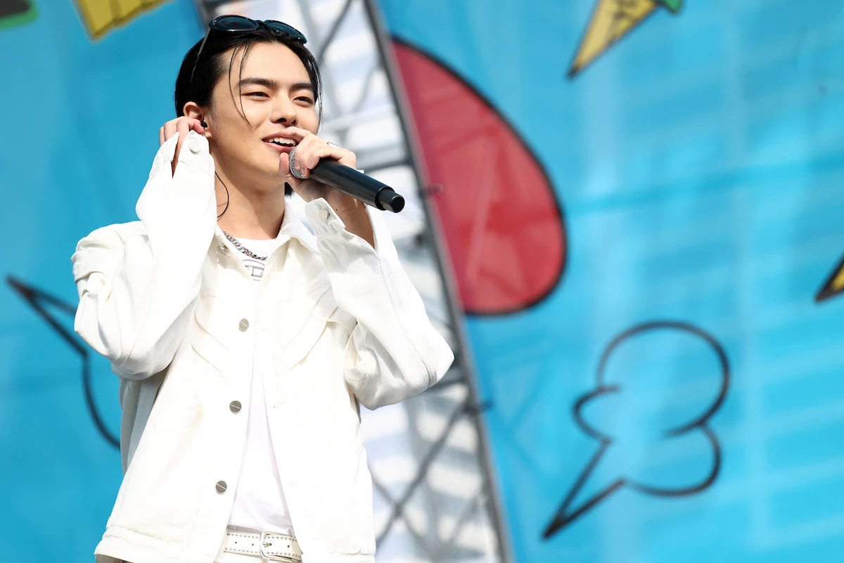 Leo performs on stage during the KIIS FM's K-Pop Village At KCON LA. (File/AFP)