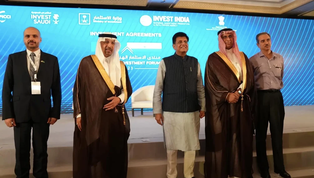The partnership was formalized during the India-Saudi Investment Forum in New Delhi. (SPA)