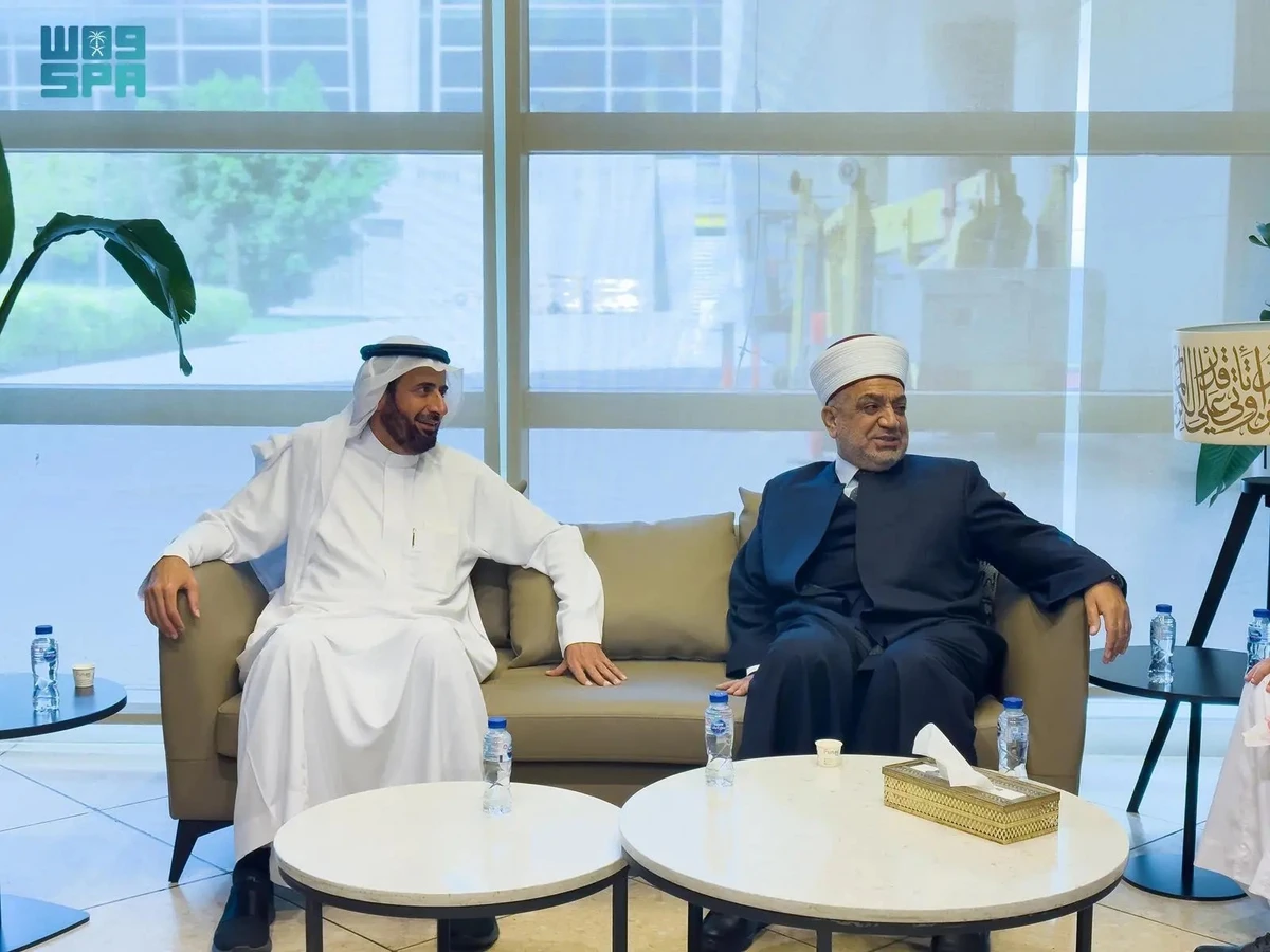 Saudi Arabia’s Minister of Hajj and Umrah Dr. Tawfiq Al-Rabiah in Jordan. (SPA)