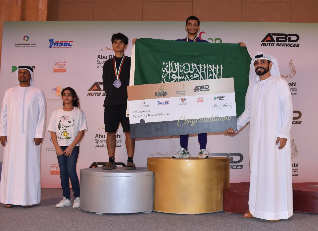 Saudi fighters were among the big winners at the UAE Open Boxing Championships. (Supplied)