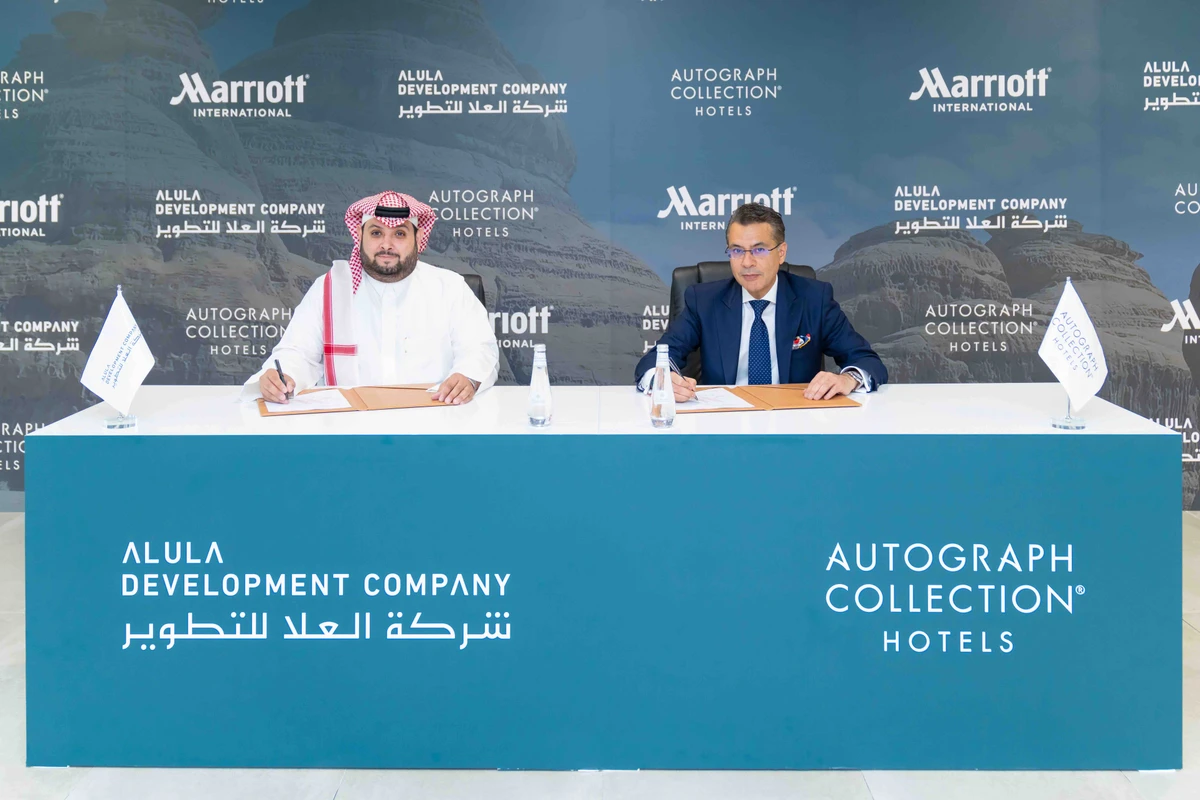 The agreement was signed by Naif Al-Hamdan, UDC’s managing director, and Sandeep Walia, chief operating officer, Middle East, Marriott International in Riyadh. Supplied