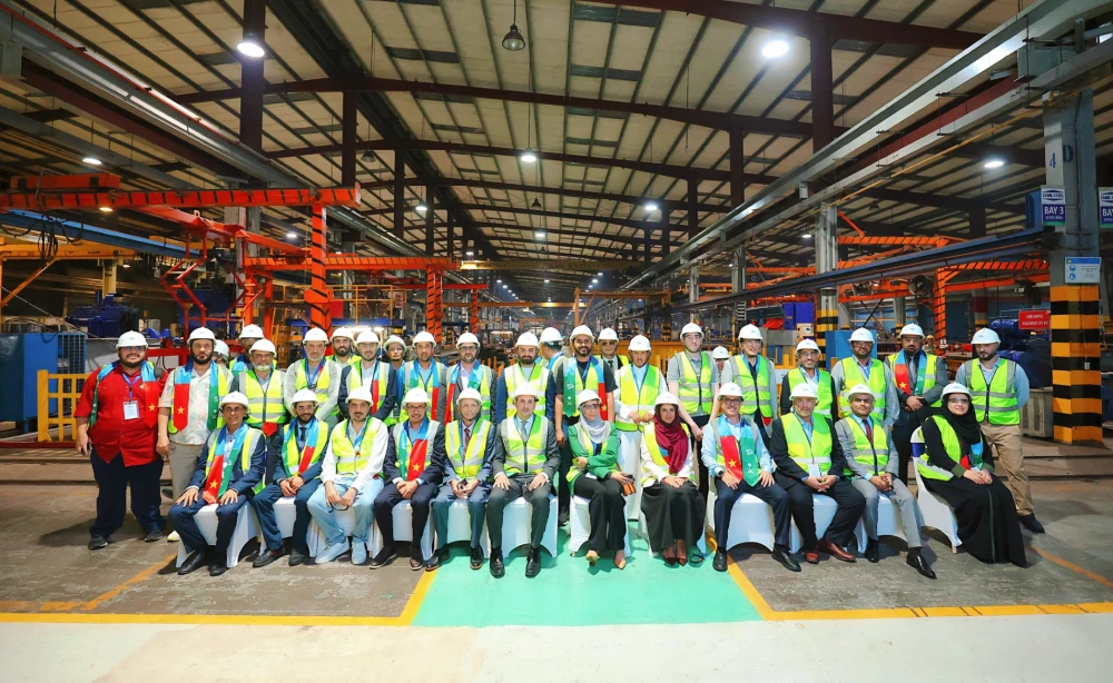 Saudi business delegation visits Kingdom-backed Zamil Steel factory in Vietnam