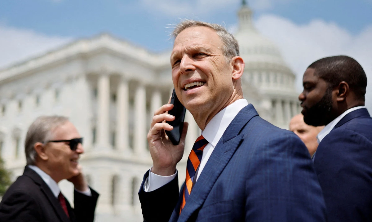 Scott Perry, a retired US Army National Guard brigadier general who represents a district in Pennsylvania in the US House of Representatives. (Reuters/File)