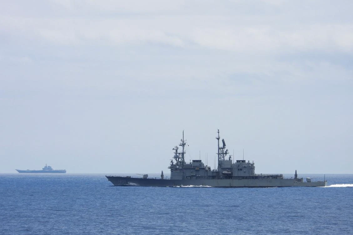 Taiwan’s defense ministry said 68 Chinese aircraft and 10 naval vessels were detected near the island over two days. (File/AFP)