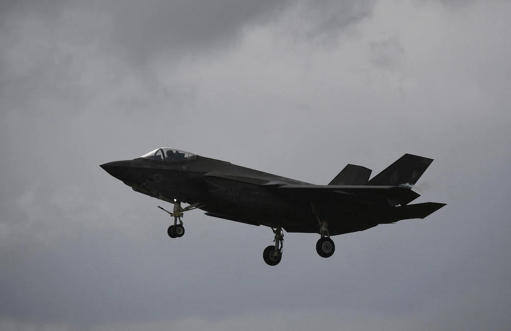 The F-35 aircraft, manufactured by Lockheed Martin, cost around $80 million each. (AFP)