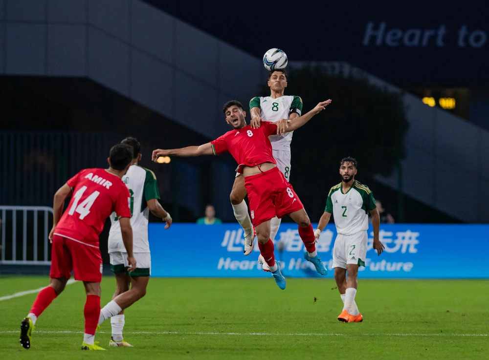 Saudi U-23 football team tie with Iran in opening match at 19th Asian Games