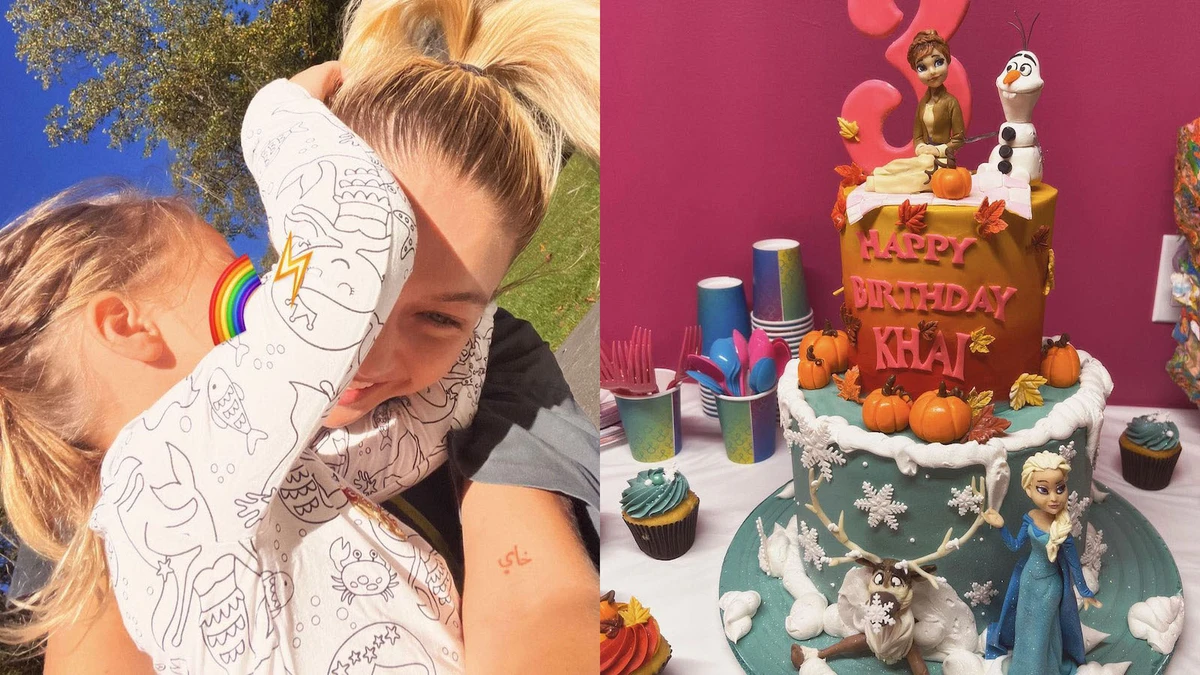 Gigi Hadid's daughter turned three. (Instagram)