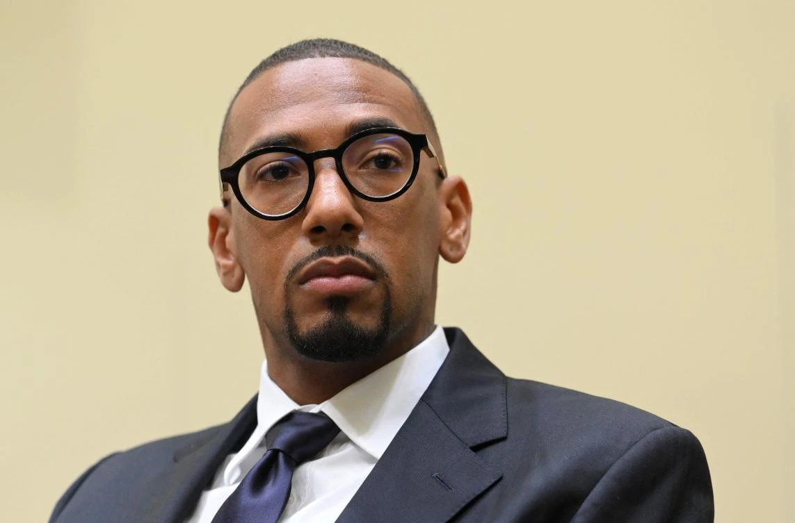The court on September 21, 2023 threw out the assault conviction of footballer Jerome Boateng for attacking his ex-girlfriend in 2018 and ordered a new trial. (AFP/File)
