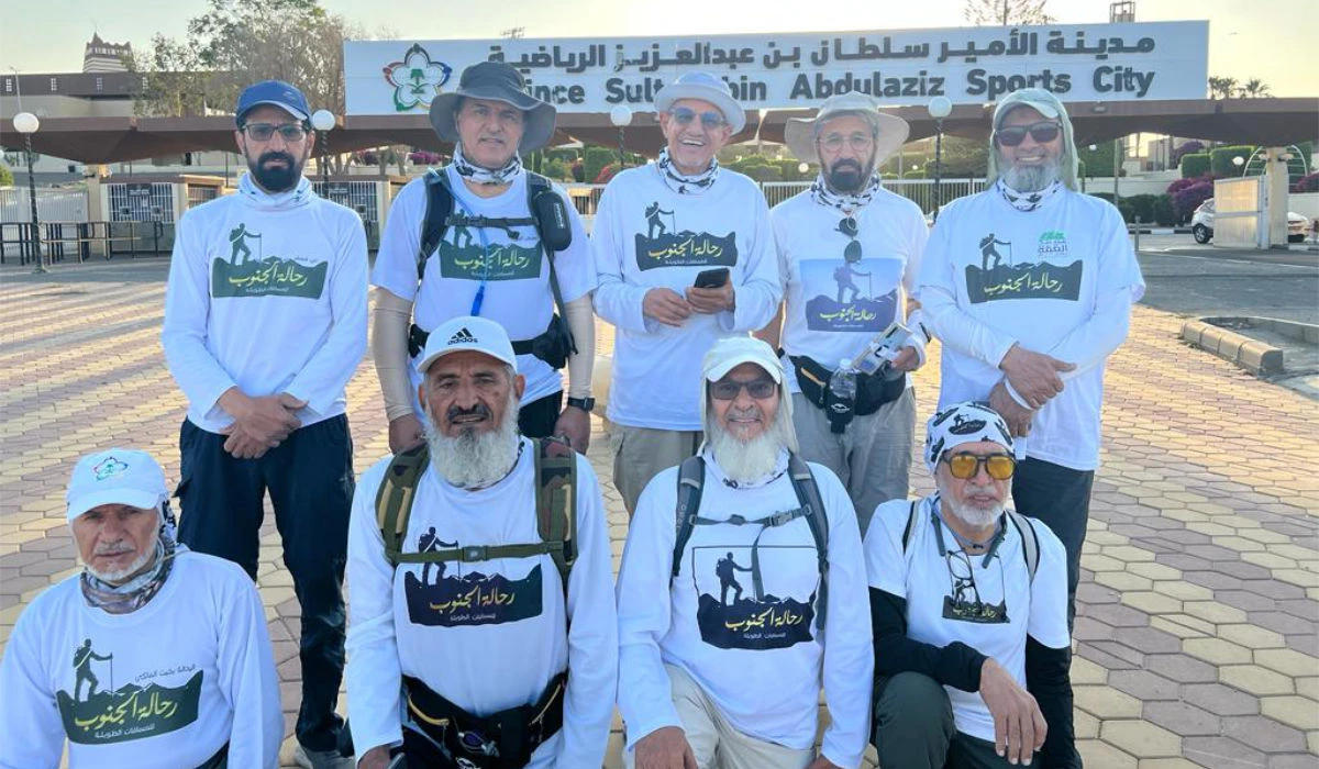 The experienced hikers of the southern travelers Long Distance team practice their activities year-round, most notably on public holidays. (Supplied)