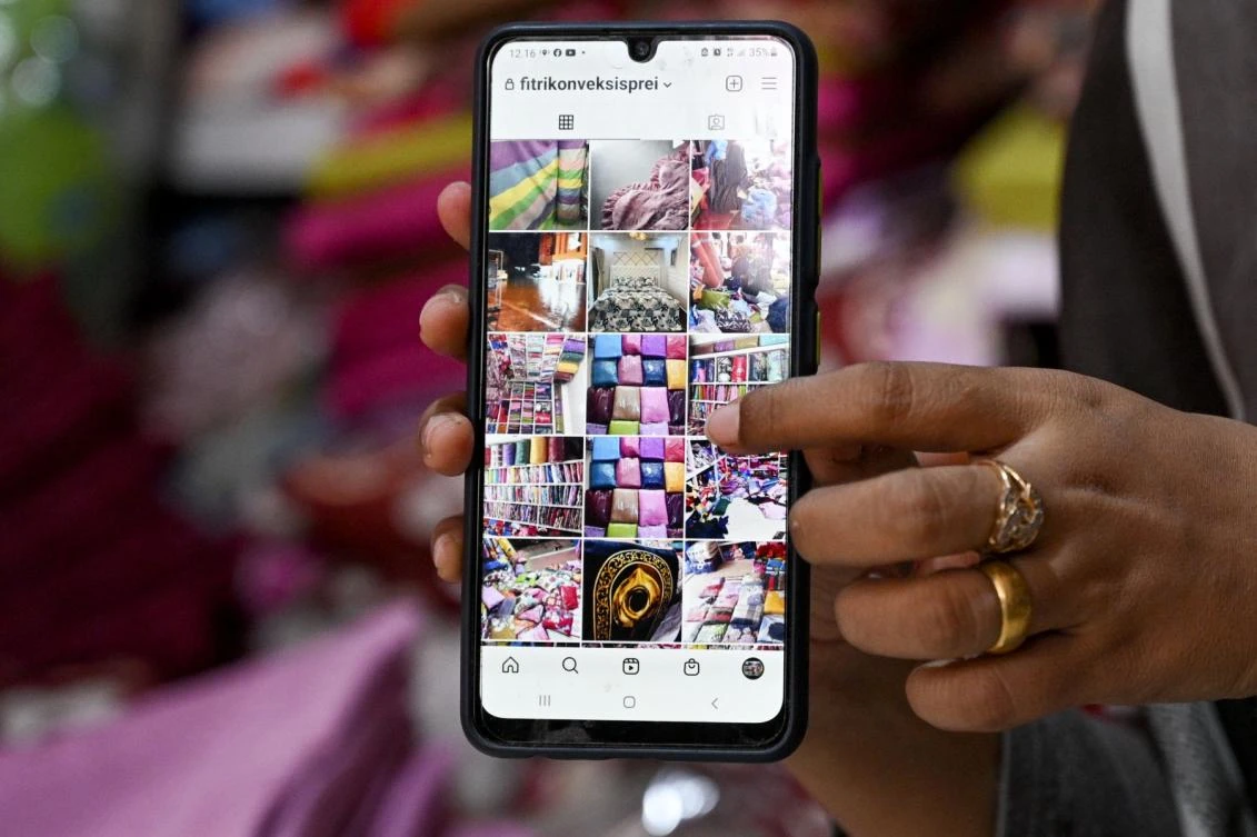 Current trade regulations do not specifically cover direct transactions on social media. (AFP/File)