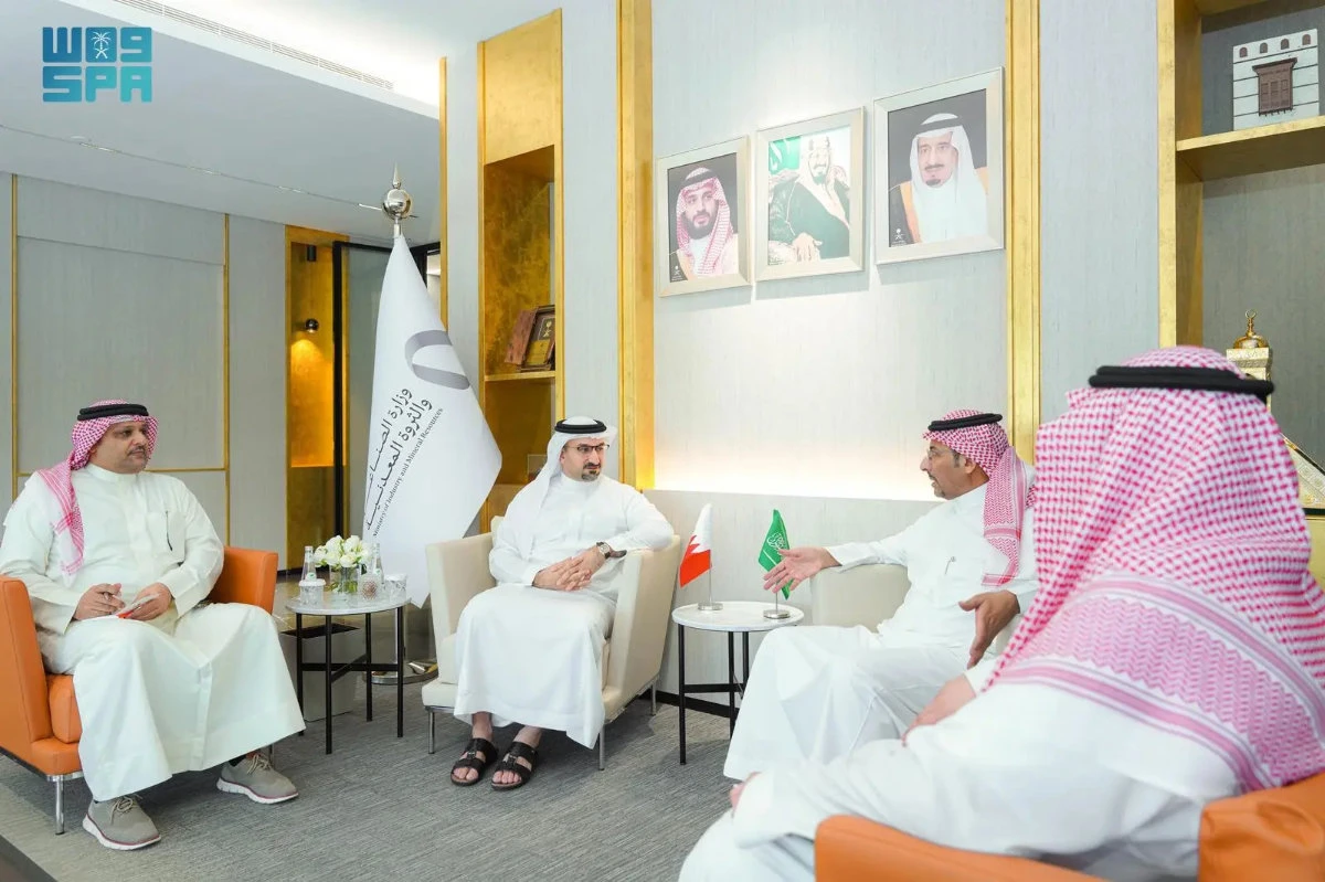 Saudi Minister of Economy and Planning Faisal Alibrahim attending the Slovenia-Saudi Business Roundtable Meeting in Ljubljana. (SPA)