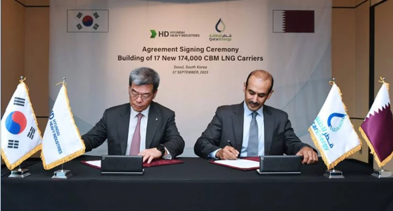 This agreement will raise the total number of new LNG carriers to be delivered to QatarEnergy and its subsidiaries to 77. QNA.