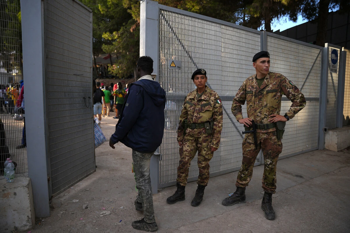 Italy currently uses psychological evaluation of migrants to determine age under a 2017 law, but it is now expected that X-rays of wrist bones will be used more frequently (AFP)